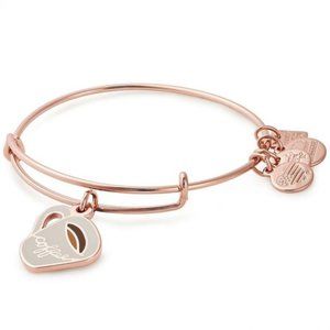 NWOT Alex and Ani Rose Gold Coffee Bracelet